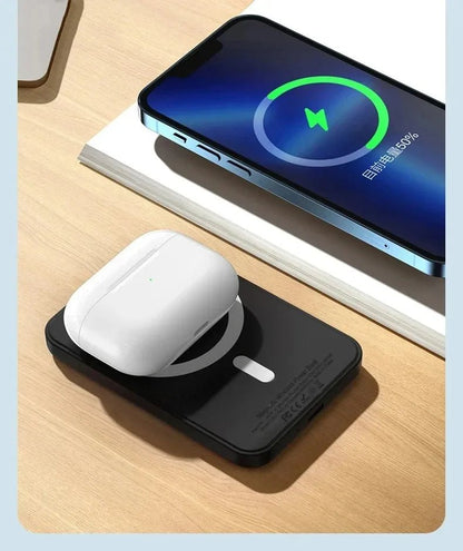 Batterie externe magnétique Chargeur portable sans fil compatible iPhone 13 / 14 / 15 / 16