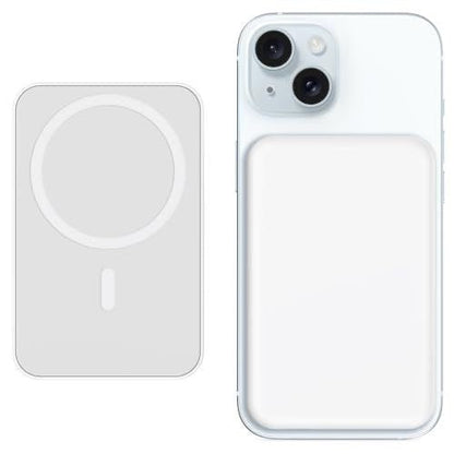 Batterie externe magnétique Chargeur portable sans fil compatible iPhone 13 / 14 / 15 / 16