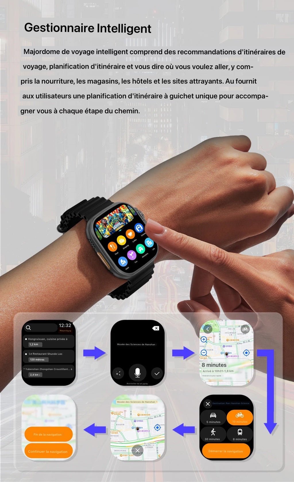 DT Ultra3 Smartwatch – 32GB