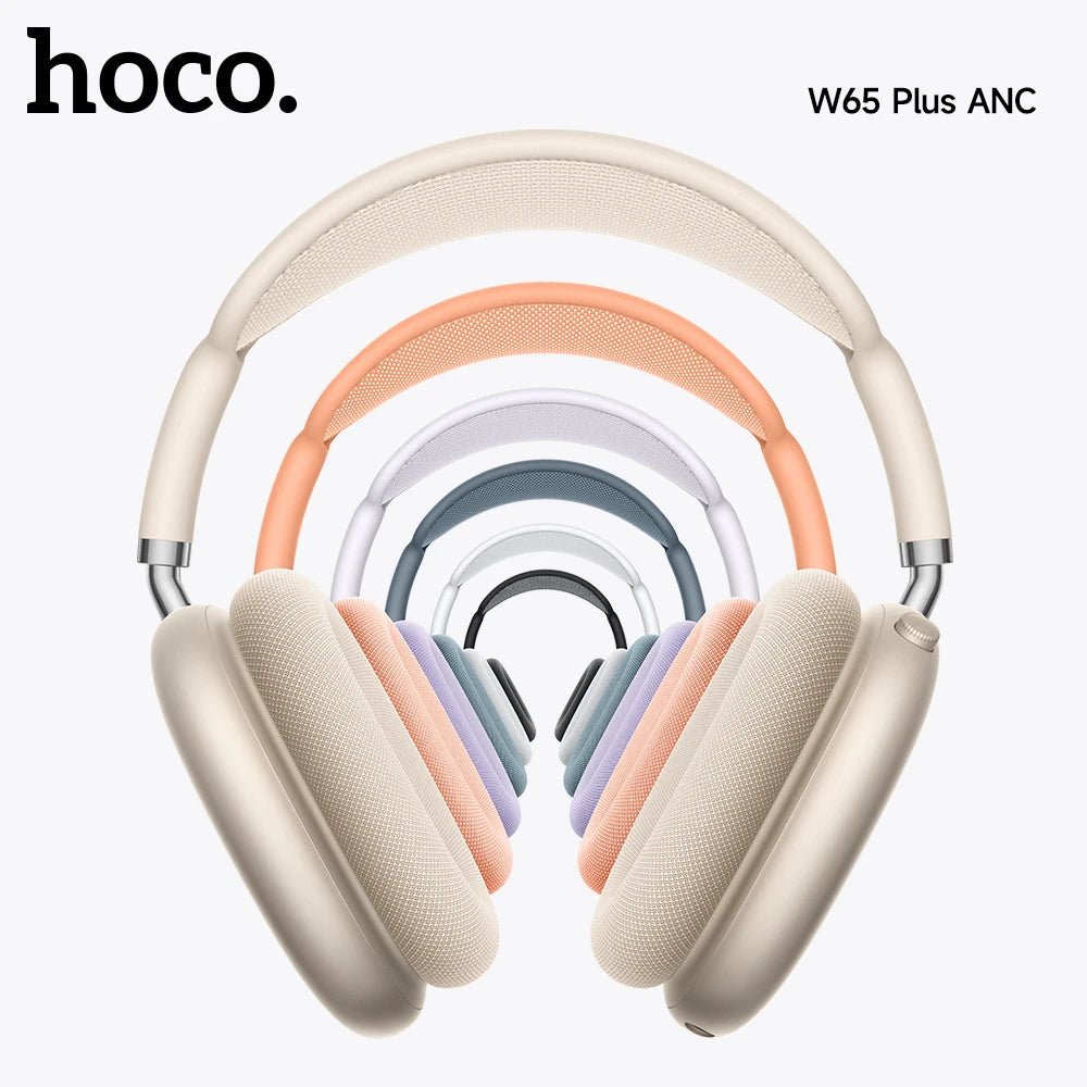 HOCO W65 Plus – Casque Bluetooth ANC HiFi Sans Fil