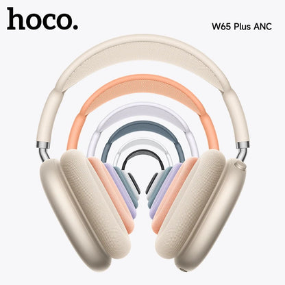 HOCO W65 Plus – Casque Bluetooth ANC HiFi Sans Fil
